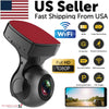 170Β° WiFi Dash Cam Recorder Car Camera HD 1080P Car DVR Vehicle Video G-Sensor